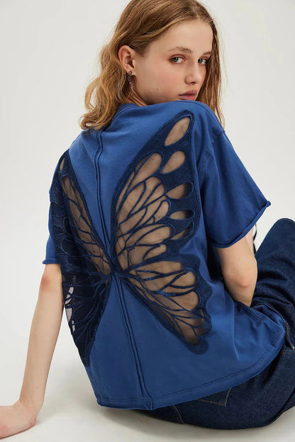2025 New🔥Butterfly Backless Shirt