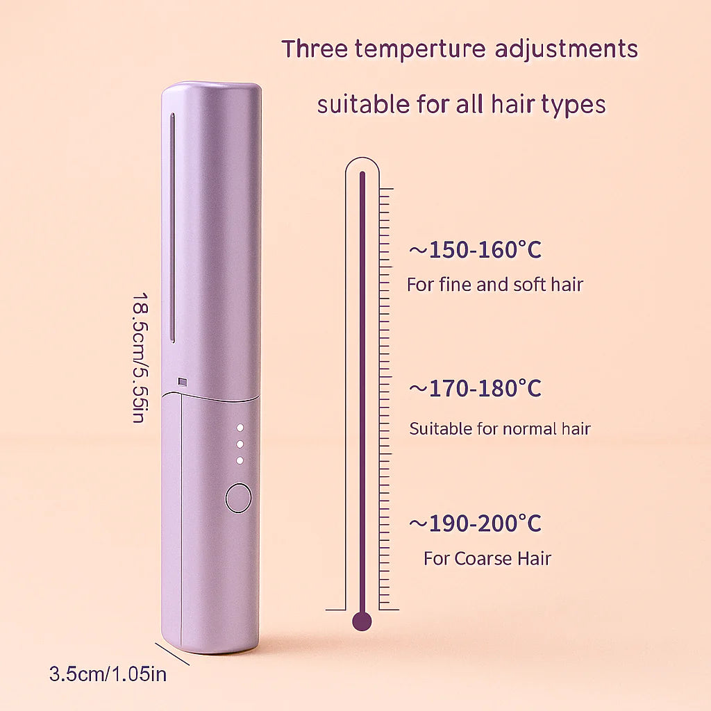 2025new🎁Luma Portable Hair Straightener Comb