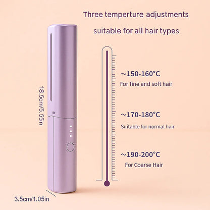 2025new🎁Luma Portable Hair Straightener Comb